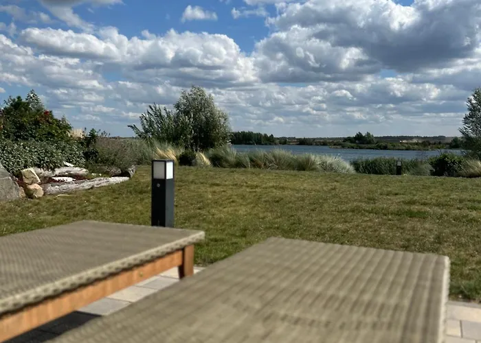 بيت للعطل - Idyllisches Mit Privatstrand Und Sauna In Der Naehe Von Leipzig #hausmaja Lobnitz (Saxony)